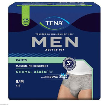 Tena Men Active Fit Pants Normal Gr. S/M (12 Stk.)