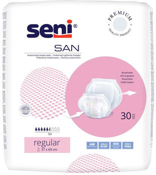 Seni Insenio San Regular Inkontinenzvorlagen (30 Stk.)