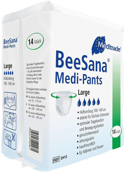 Meditrade BeeSana Medi-Pants Gr. M-XL (14 Stk.)