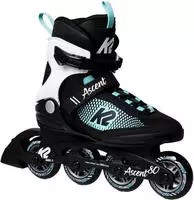 K2 30H0620.1.1-6,5, K2 ASCENT 80 W Inline Skate black/white/turquise - 36,5 Women