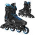 ATTABO Fitness Inline Skates Cyclone Größe Inliner schwarz blau