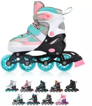 Meteor Rox ABEC7 blue/pink