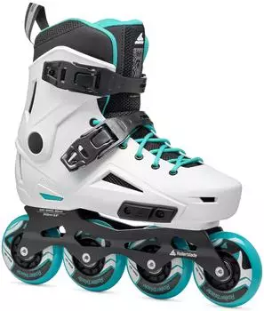 Rollerblade Lightning 80 white/aqua