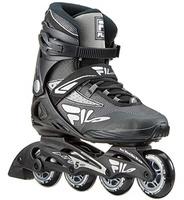 Fila Legacy Comp Inline Skates Black Grey (45.5) schwarz