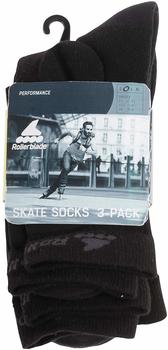 Rollerblade SKATE 3 Pack Socken 2020 black - L