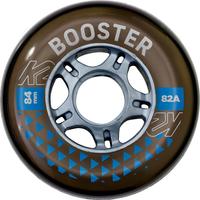 K2 BOOSTER 84 MM 82A 8-WHEEL PACK W ILQ 7 Inliner-Rollen in schwarz-grau, Gr&ouml;&szlig;e