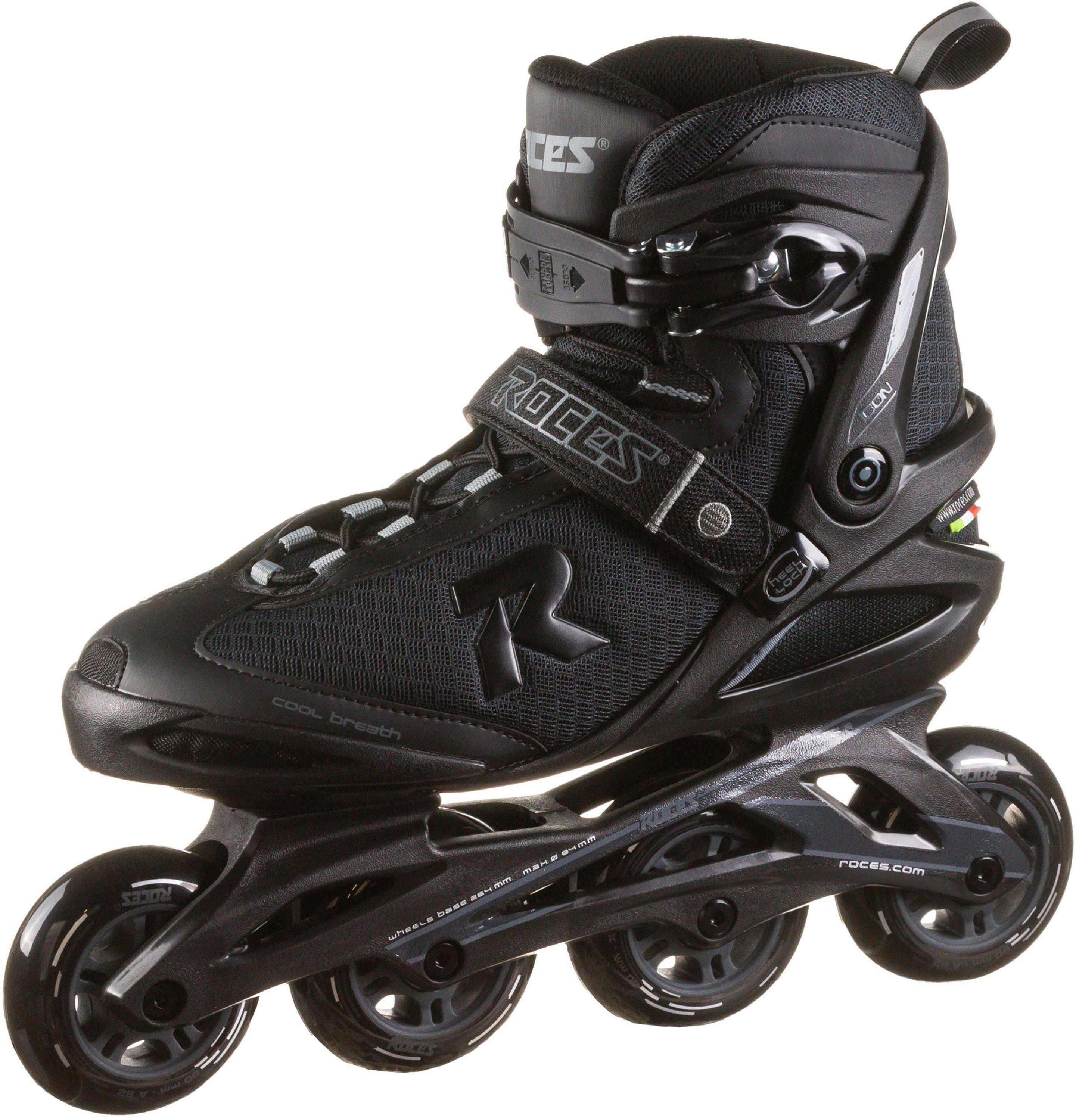 ROCES ICON Inline-Skates, black-dark-charcoal, 44 Test TOP Angebote ab  48,99 € (August 2023)