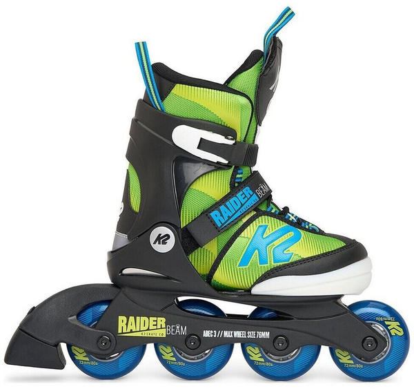 K2 RAIDER BEAM Kinder Inline Skate 2023 green/blue