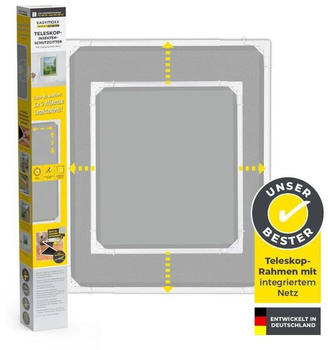 EASYmaxx Insect Protect Teleskop-Insektenschutzgitter