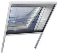 hecht international Insektenschutzplissee "f&uuml;r Dachfenster" transparent
