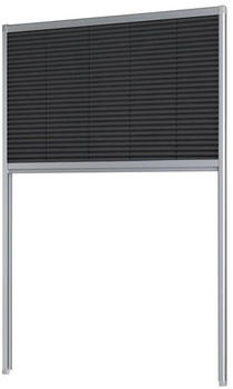 Empasa Dachfenster-Plissee Master 80 x 160 cm silber