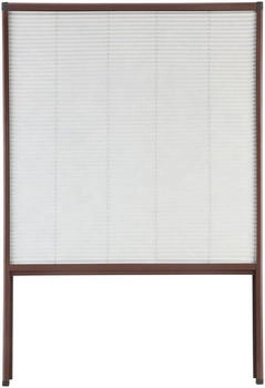 Hecht Sonnenschutz-Plissee für Dachfenster 110 x 160 cm dunkelbraun