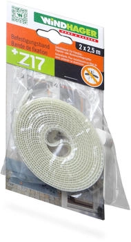 Windhager Befestigungsband transparent 2,5 m 2 St&uuml;ck (03469)
