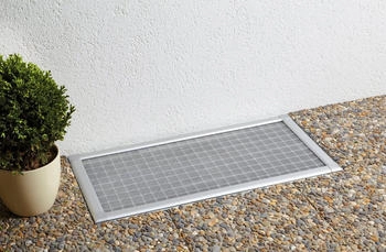 Hecht Kellerschacht Profi Alukappen 150x80 cm Silber (100320320-VH)