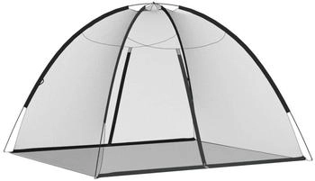 vidaXL Moskito-Netzzelt Mongolisch 220 Schwarz (4010044)