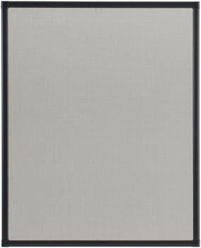 Hecht Fliegengitter Fensterbausatz BASIC 80x100cm anthrazit (100010107-VH)