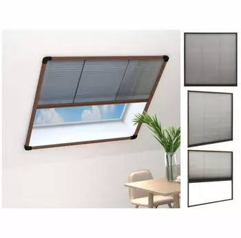 vidaXL Aluminium braun 120 x 120 cm (148656XL)