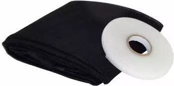 Apana mit Klettband schwarz 100 x 120 cm