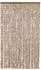 vidaXL Fliegenvorhang Chenille Beige/Dunkelbraun 118x220cm (4004880)
