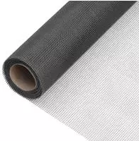 vidaXL Fliegengitter Fiberglas 60x1000 cm Schwarz