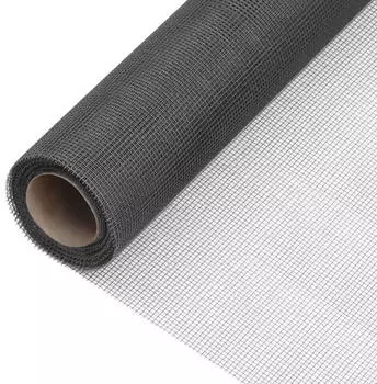 vidaXL Fiberglas 60x1000 cm schwarz (150856)