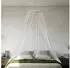 vidaXL Mesh weiß 56 x 56 x 220 cm (4010052)