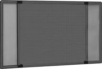 vidaXL Teleskop-Fliegengitter f&uuml;r Fenster Anthrazit (100-193)x75cm