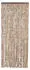 vidaXL Fliegenvorhang Chenille Beige/Dunkelbraun 56x200cm