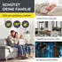 EASYmaxx Insect Protect 110x130cm Klett weiß Polyester