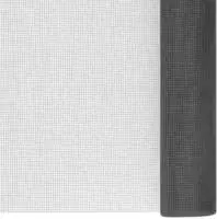 vidaXL Fliegengitter Fiberglas 112x1000 cm Schwarz