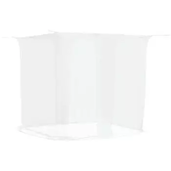 vidaXL Mesh wei&szlig; 220 x 150 x 180 cm (4010055)