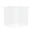 vidaXL Mesh weiß 220 x 150 x 180 cm (4010055)