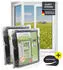 EASYmaxx mit Klettverschluss 130x150cm schwarz 2er-Set schwarz