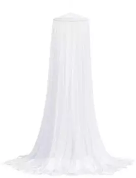 vidaXL Mesh wei&szlig; 56 x 56 x 220 cm (4010051)