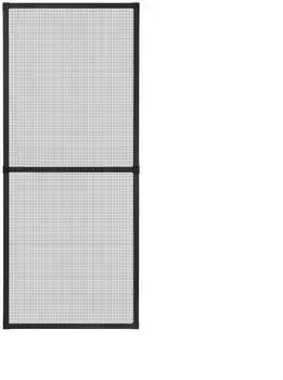 Apana Fensterrahmen Fliegengitter Fenster-Selbstbausatz Selbstbausatz anthrazit (RAL7016) 130 cm x 240 cm