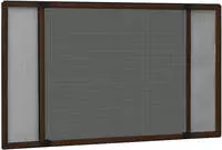 vidaXL Ausziehbarer Insektenschutz f&uuml;r Fenster Braun (75-143)x50 cm