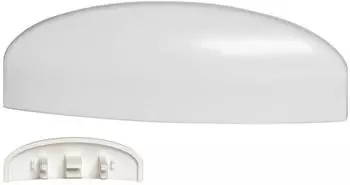 Bauheld Fenster Wasserschlitzkappen 25 bis 30 mm 30 St&uuml;ck RAL 9003