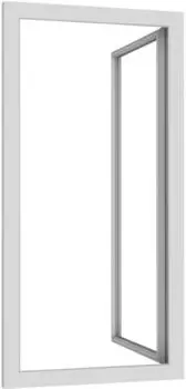 PRIMASTER Insektenschutz-Vorhang Fliegenschutz-Vorhang 95 x 220 cm Mit Rahmen