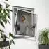 PRIMASTER Insektenschutz-Fensterrahmen Fliegenschutz-Fenster slim 120 x 120 cm Mit Rahmen