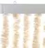 vidaXL Fliegenvorhang Chenille Beige/Weiß 100x200cm (377343)