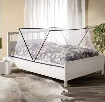 Windhager Moskitonetz IS Falt-Moskitonetz 140 x 200 cm Mit Rahmen
