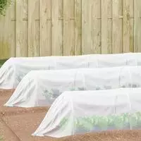 vidaXL Insektennetz Wei&szlig; 2 x 10 m Polyethylen
