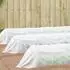 vidaXL Insektennetz weiß 2x10m Polyethylen (42011521)