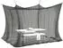 Elegancio Moskitonetz XXL für Innen & Außen weiß 300 x 300 x 250 cm schwarz
