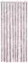 vidaXL Fliegenvorhang Chenille silbergrau und rosa 56x185cm (377360)