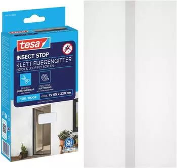 tesa INSECT STOP Klemm-Adapter-Set f&uuml;r T&uuml;ren wei&szlig; (55679-00020-07)