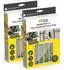 EASYmaxx Insekten- & Pollenschutz-Fenstergitter mit Magnetbefestigung, 2er-Set (14957)