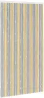 vidaXL Insektenschutzvorhang Chenille Grau und Beige 118 x 220 cm