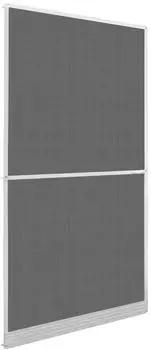 vidaXL Schwenk-Insektenscreen wei&szlig; und schwarz 120x240cm