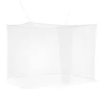 vidaXL Moskito-Netz f&uuml;r das Bett 3 stk. 156 Mesh Wei&szlig; Polyester